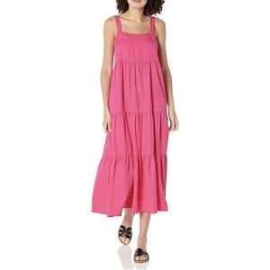 The Drop Women's Britt Tiered Maxi Tent Dress - Size XXS